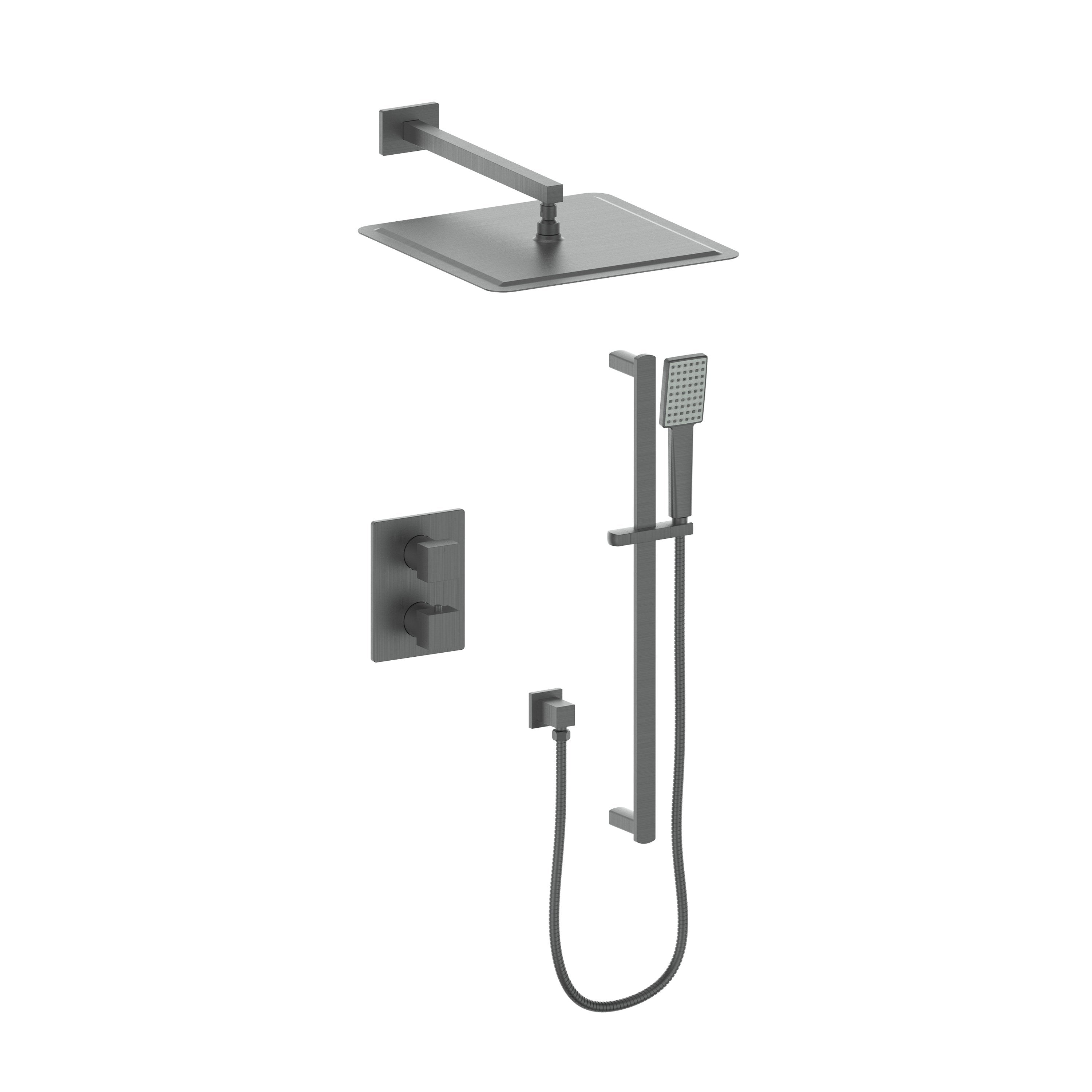Therangehoodstore.com, ZLINE Crystal Bay Thermostatic Shower System with color options (CBY-SHS-T2), CBY-SHS-T2-GM,