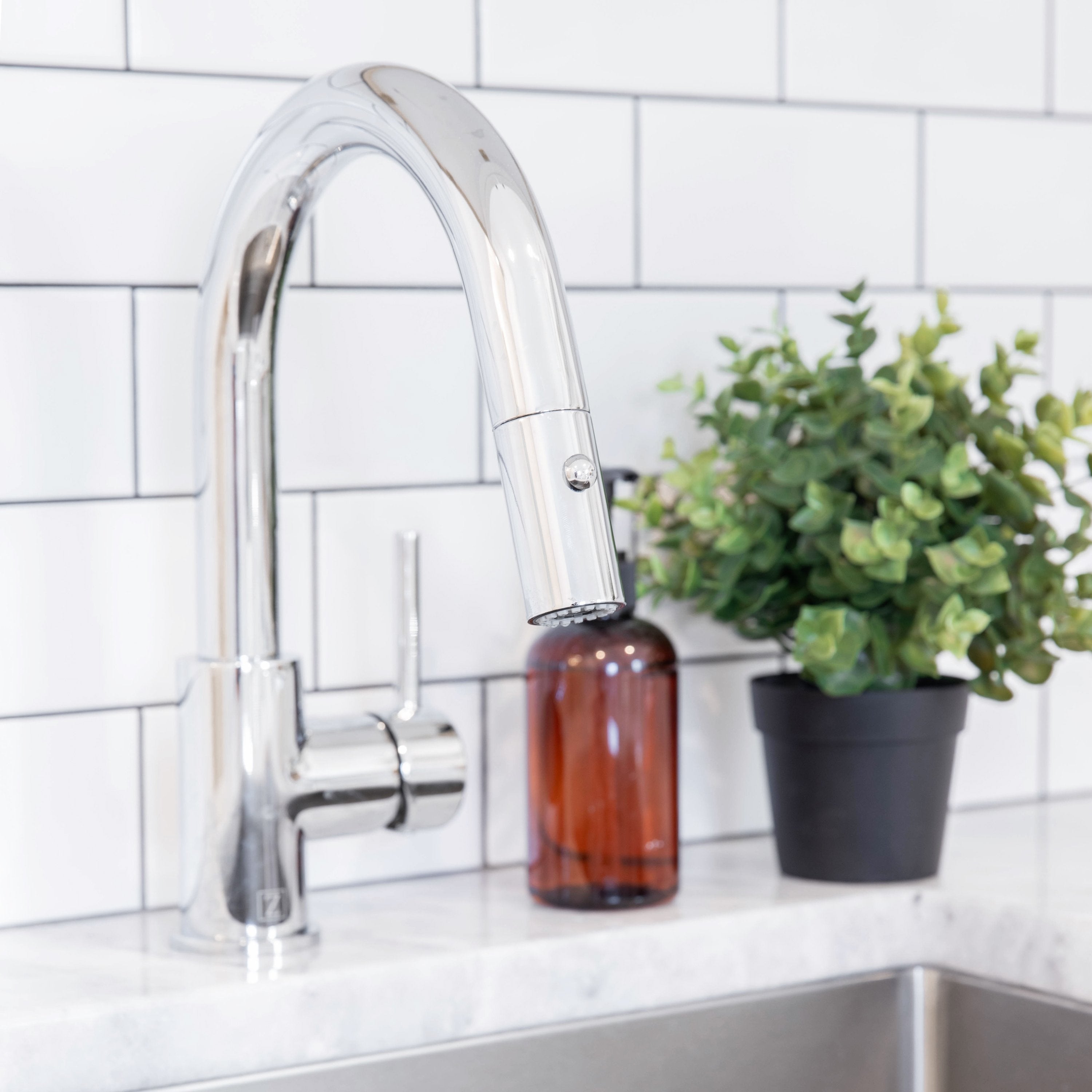 ZLINE Kitchen and Bath, ZLINE Dante Kitchen Faucet (DNT-KF), DNT-KF-BN,