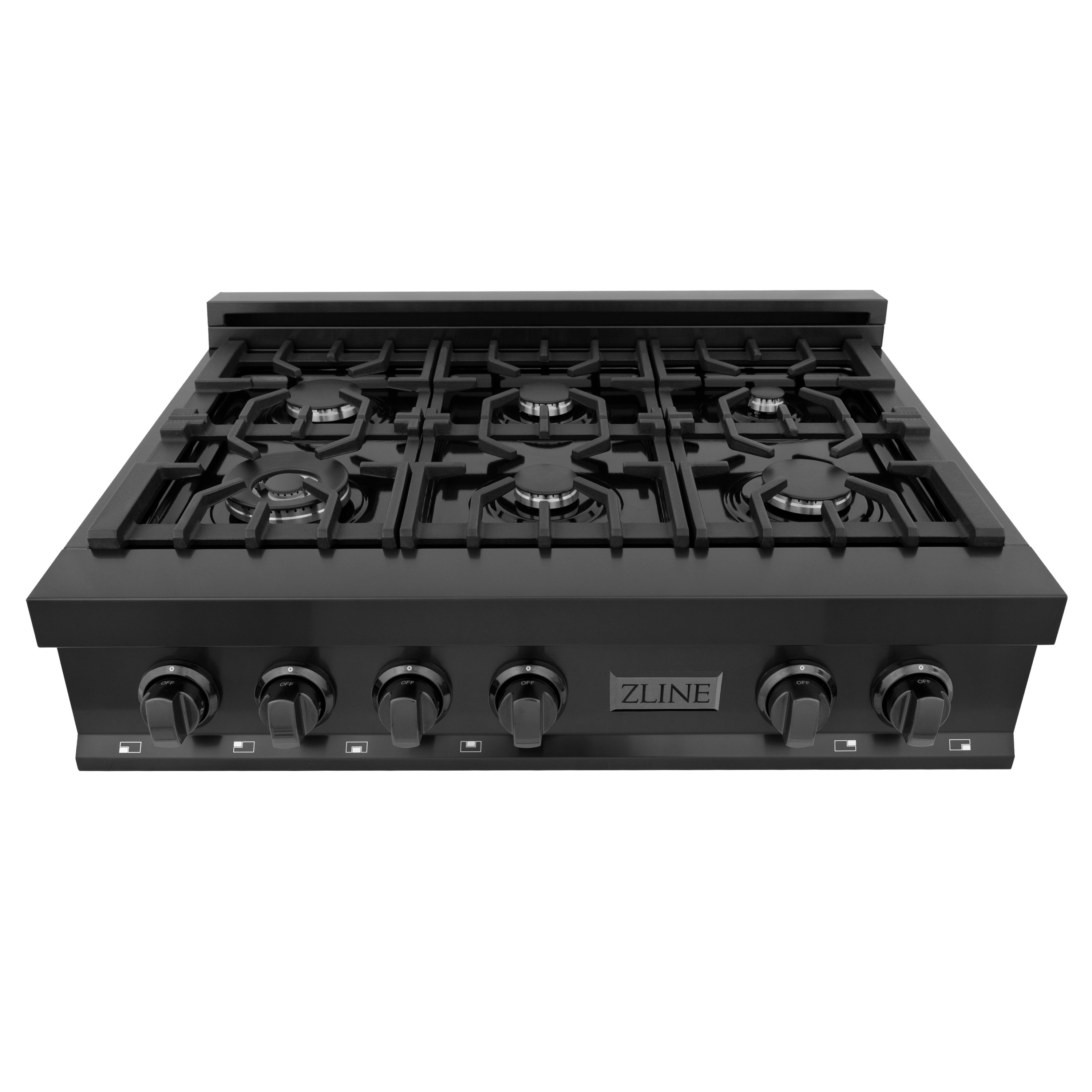 ZLINE 36" Ceramic Rangetop in Black Stainless (RTB-36)