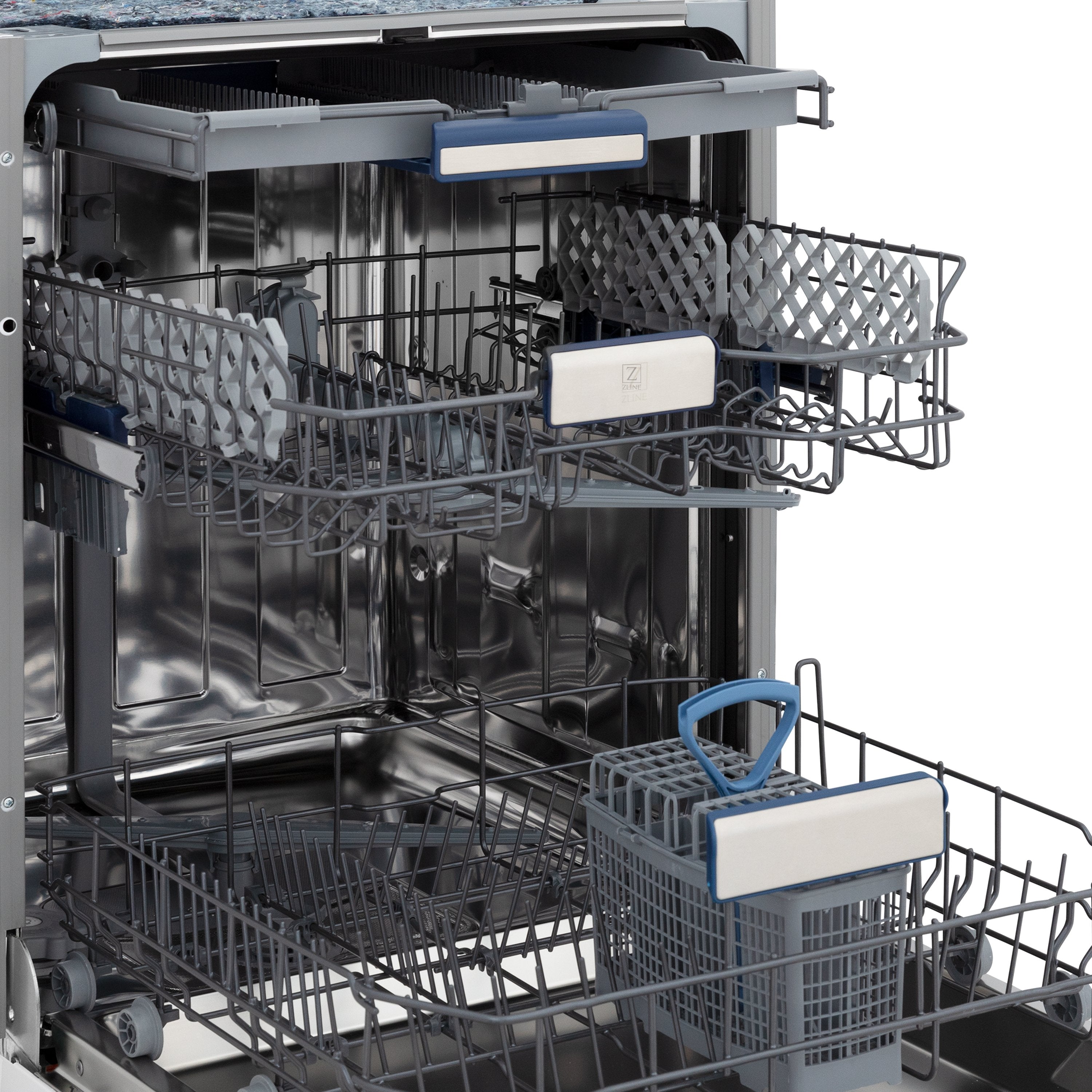24" Top Control Tall Tub Dishwasher in Custom Panel Ready with Stainless Steel Tub and 3rd Rack (DWV-24)