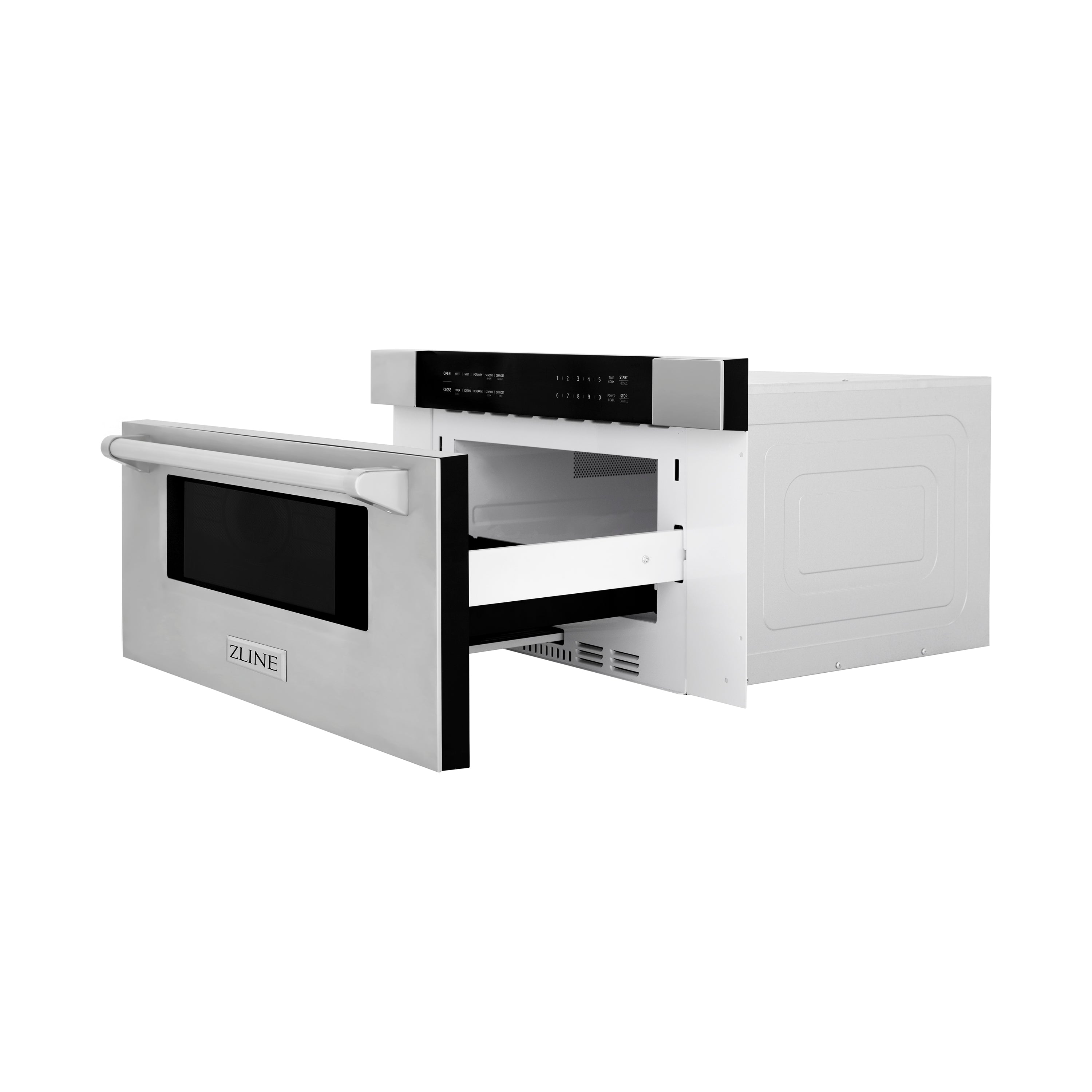 ZLINE 30 IN. MWD/Microwave Drawer in Stainless Steel with Traditional Handle