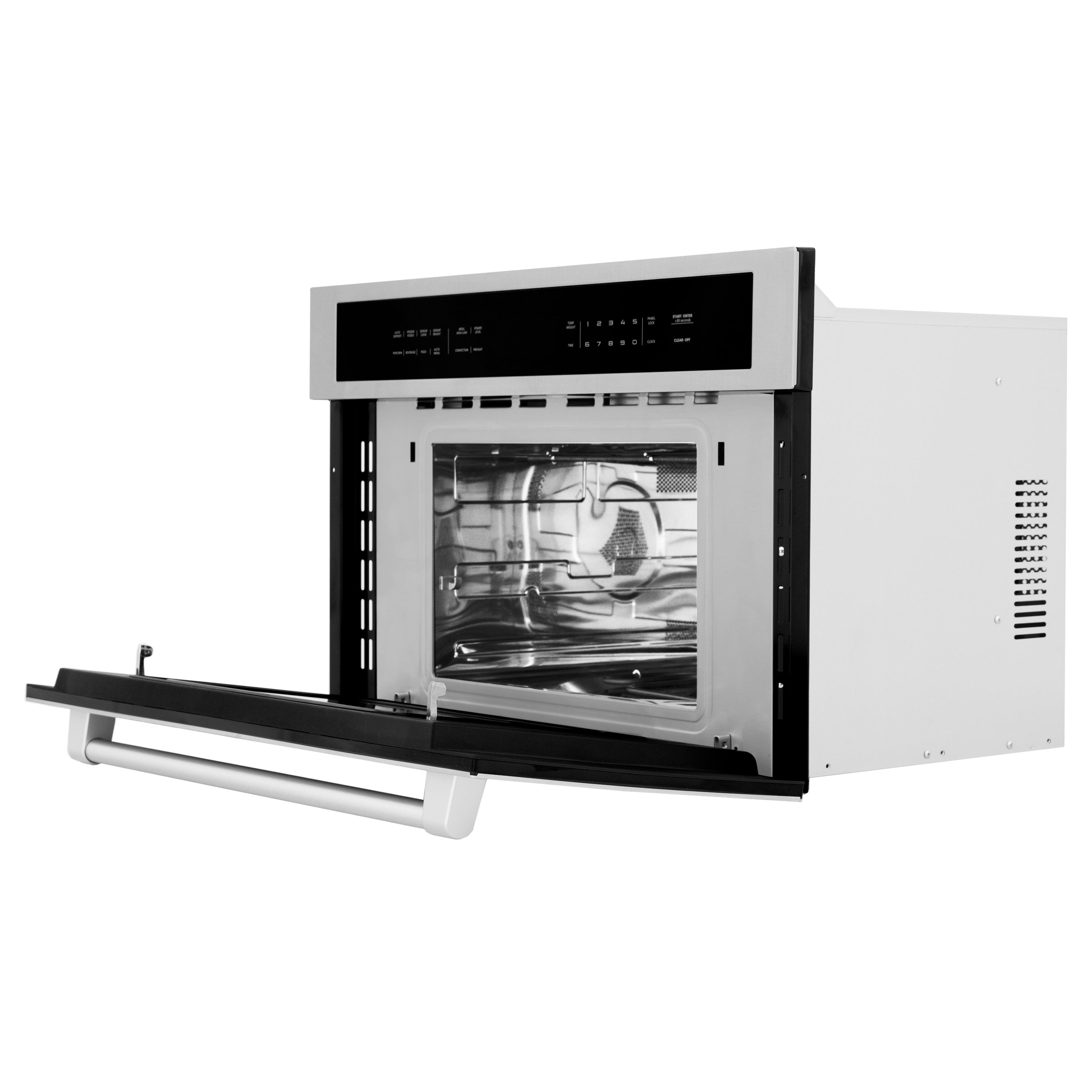 ZLINE 30” 1.6 cu ft. Built-in Convection Microwave Oven in Stainless Steel with Speed and Sensor Cooking
