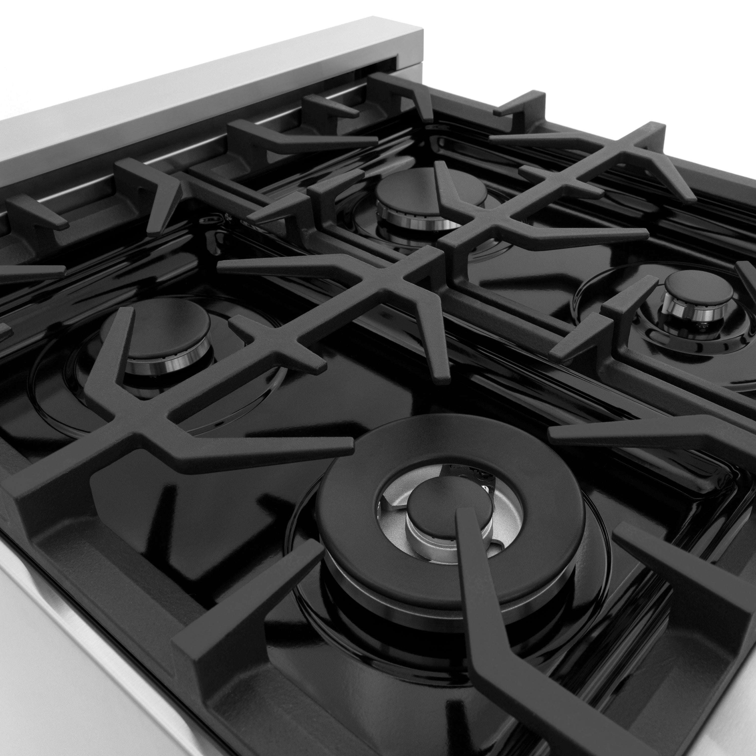 ZLINE 24" 2.8 cu. ft. Range with Gas Stove and Gas Oven in Stainless Steel (RG24)