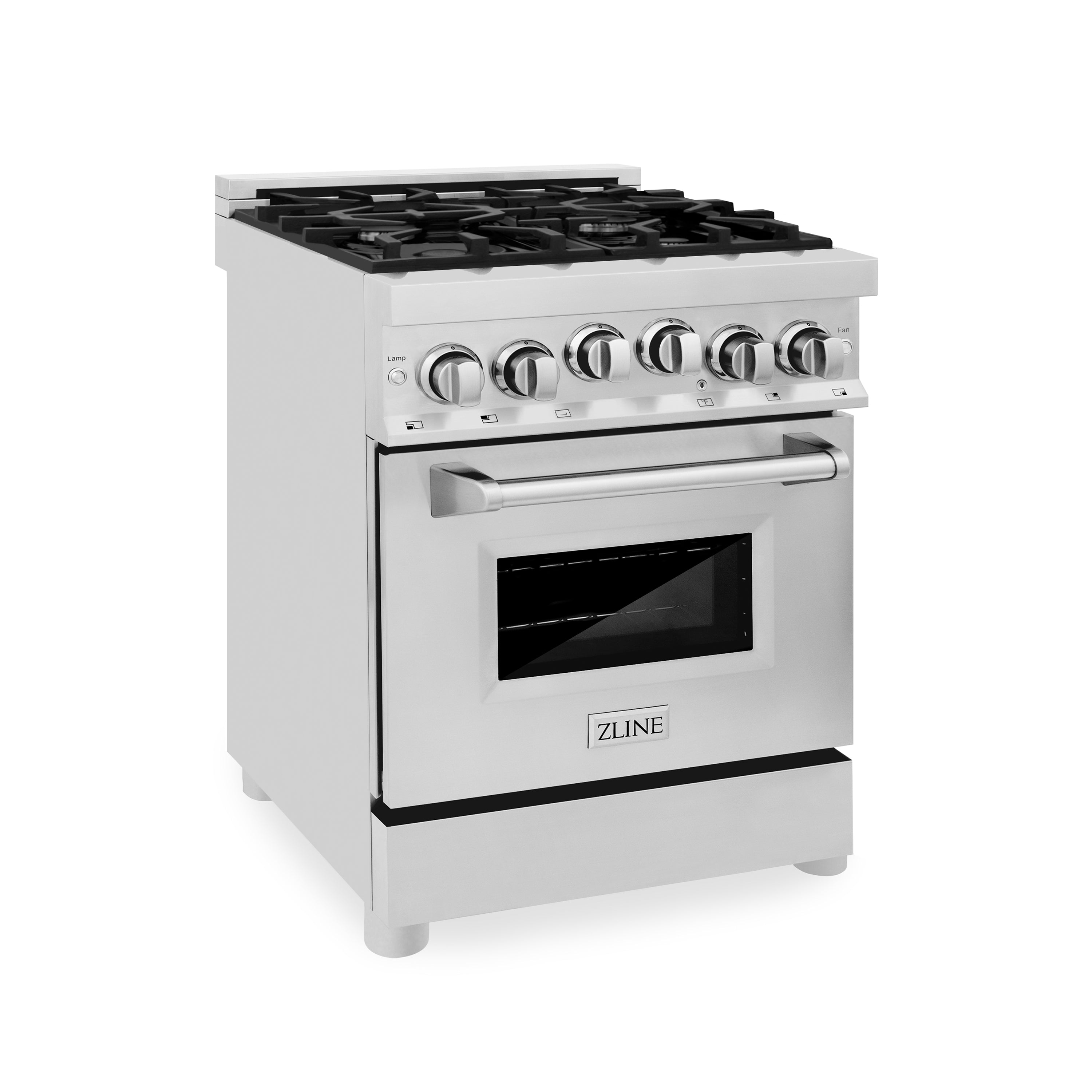 ZLINE 24" 2.8 cu. ft. Range with Gas Stove and Gas Oven in Stainless Steel (RG24)