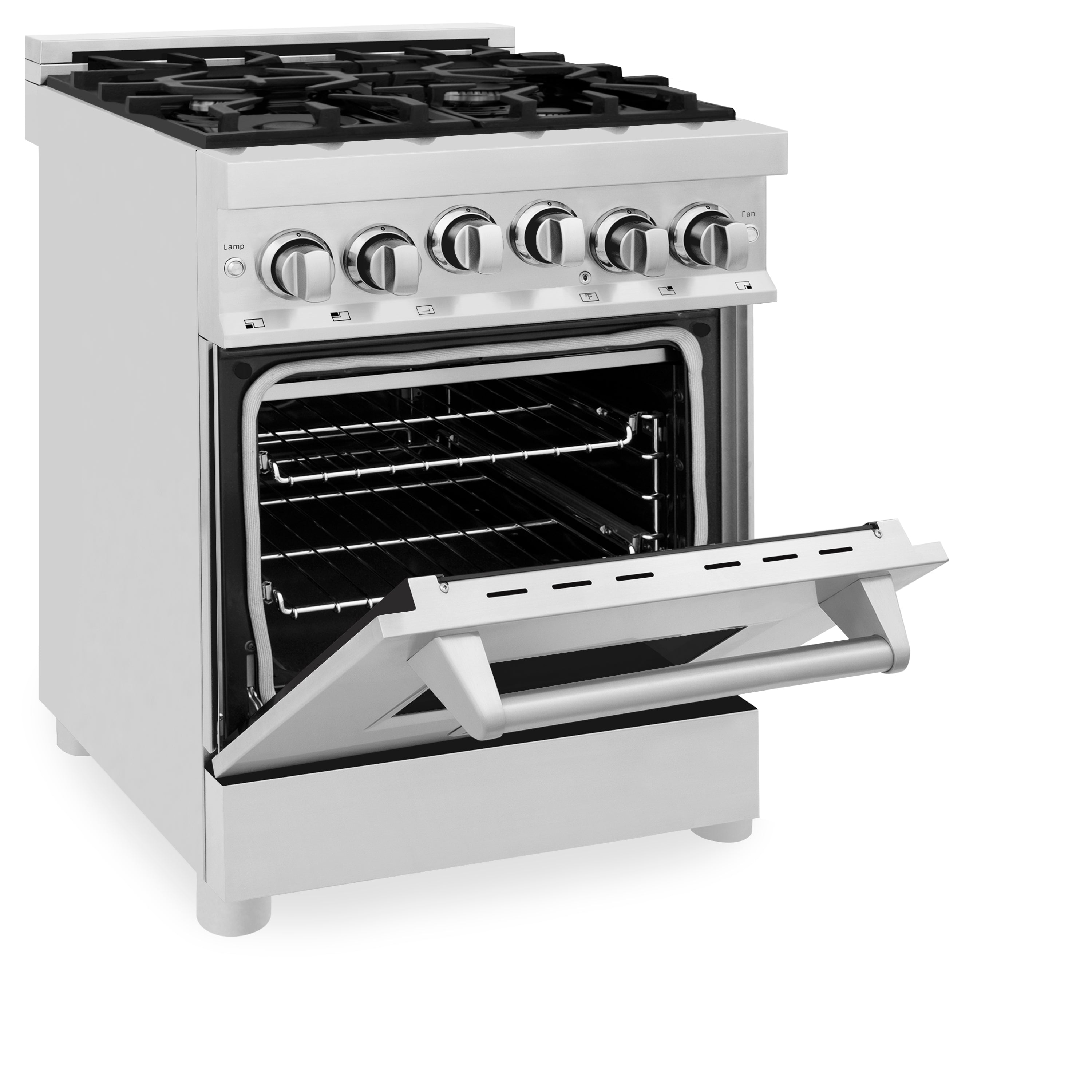 ZLINE 24" 2.8 cu. ft. Range with Gas Stove and Gas Oven in Stainless Steel (RG24)