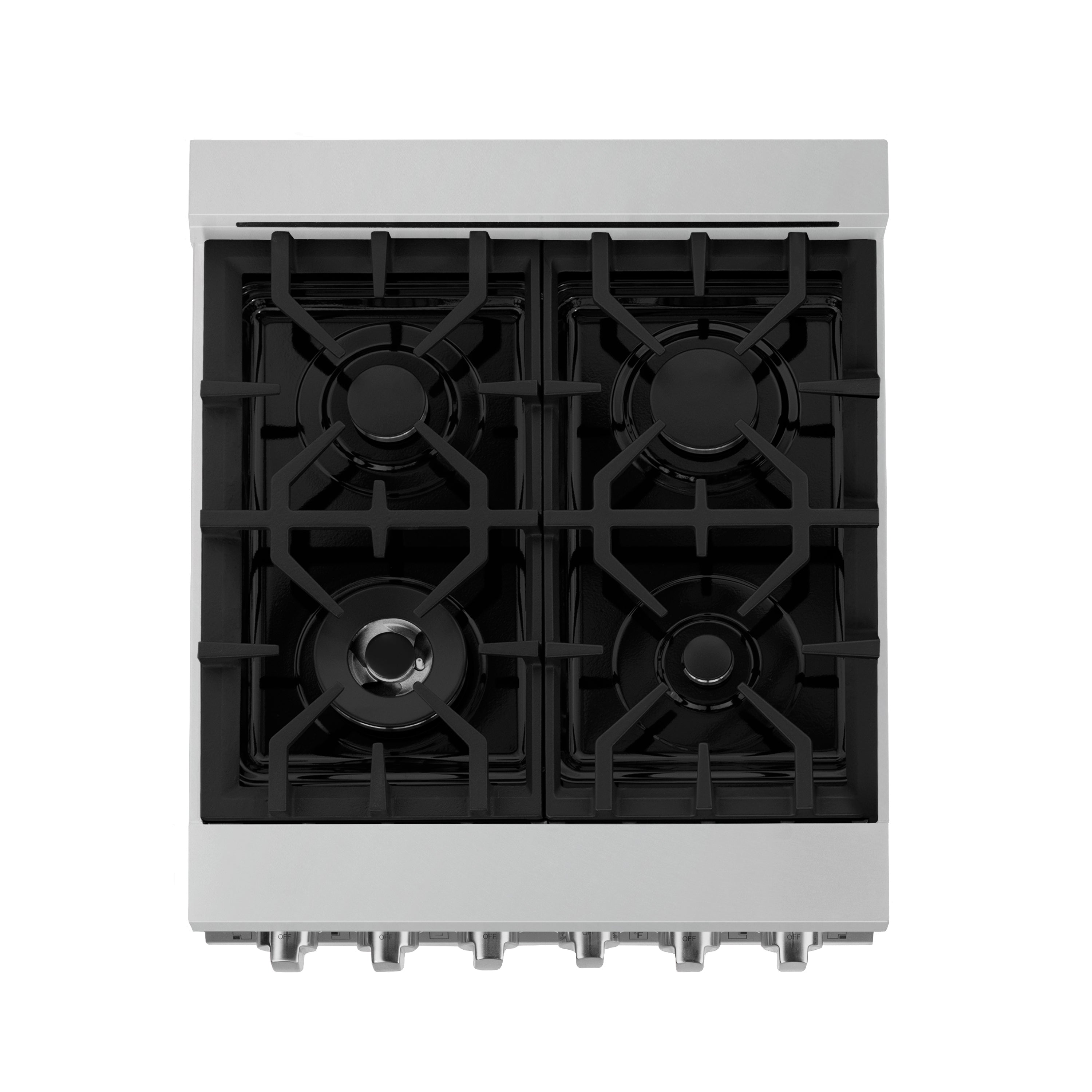 ZLINE 24" 2.8 cu. ft. Range with Gas Stove and Gas Oven in Stainless Steel (RG24)