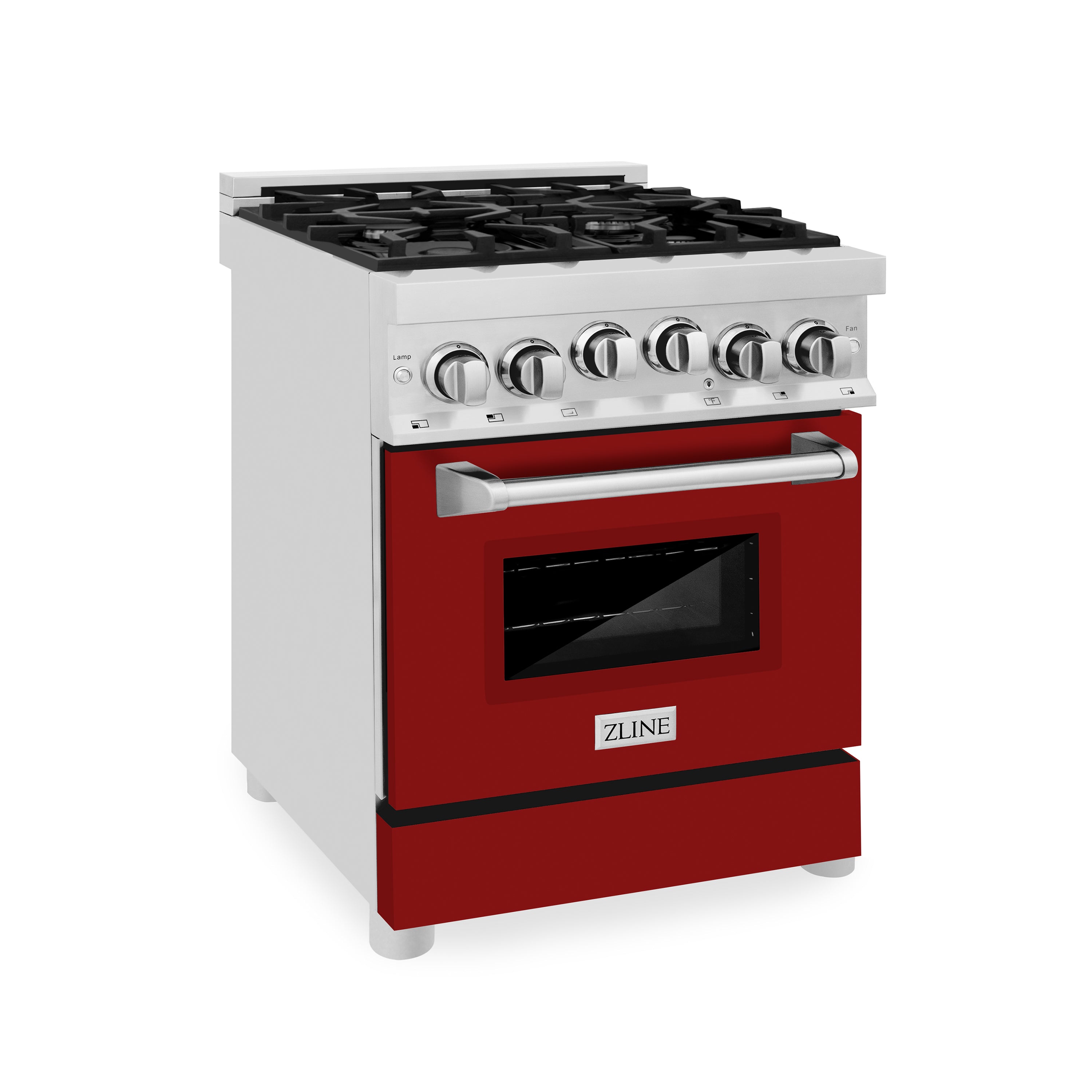 ZLINE 24" 2.8 cu. ft. Range with Gas Stove and Gas Oven in Stainless Steel (RG24)