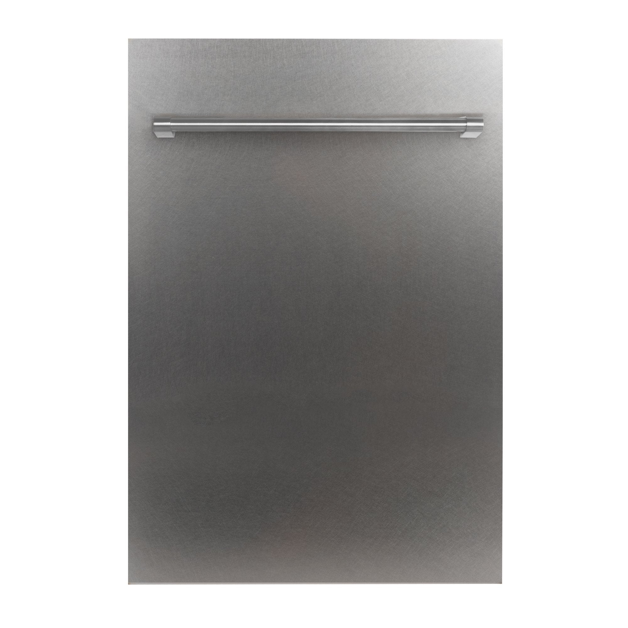 ZLINE Kitchen and Bath, ZLINE 18" Top Control Dishwasher with Stainless Steel Tub and Traditional Style Handle, DW-SS-H-18,
