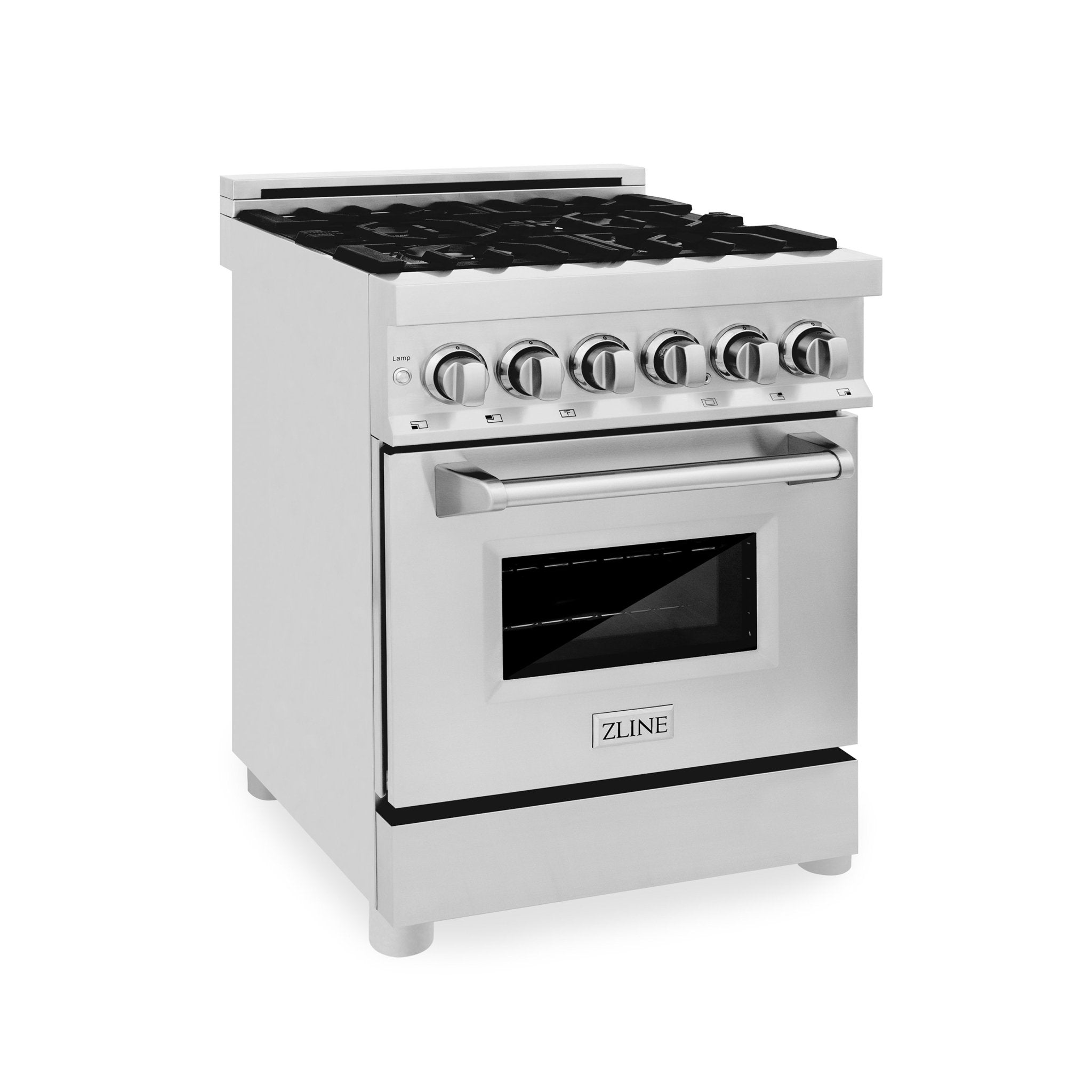 ZLINE Kitchen and Bath, ZLINE 24" Professional Dual Fuel Range with Color Options (RA24), RA24,