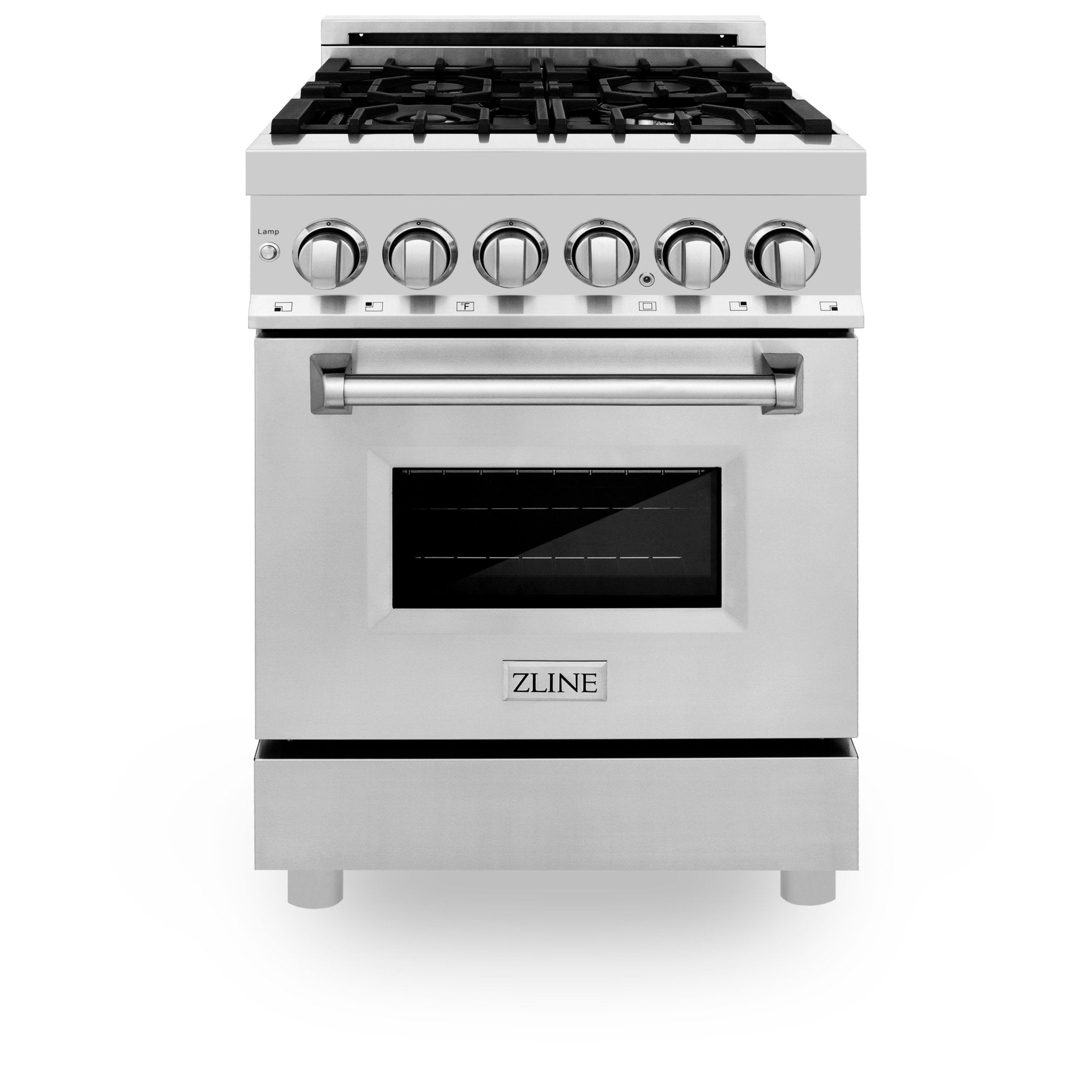 ZLINE Kitchen and Bath, ZLINE 24" Professional Dual Fuel Range with Color Options (RA24), RA24,