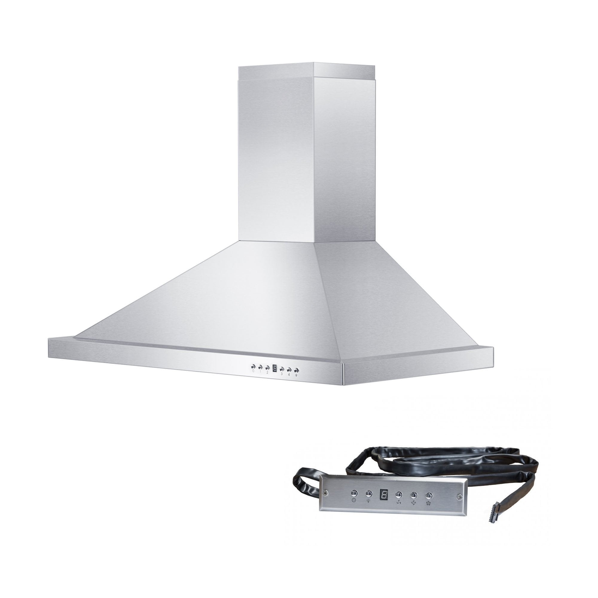 ZLINE Kitchen and Bath, ZLINE 30" ADA Compliant Wall Mount Range Hood in Stainless Steel (KB-H-30), KB-H-30,