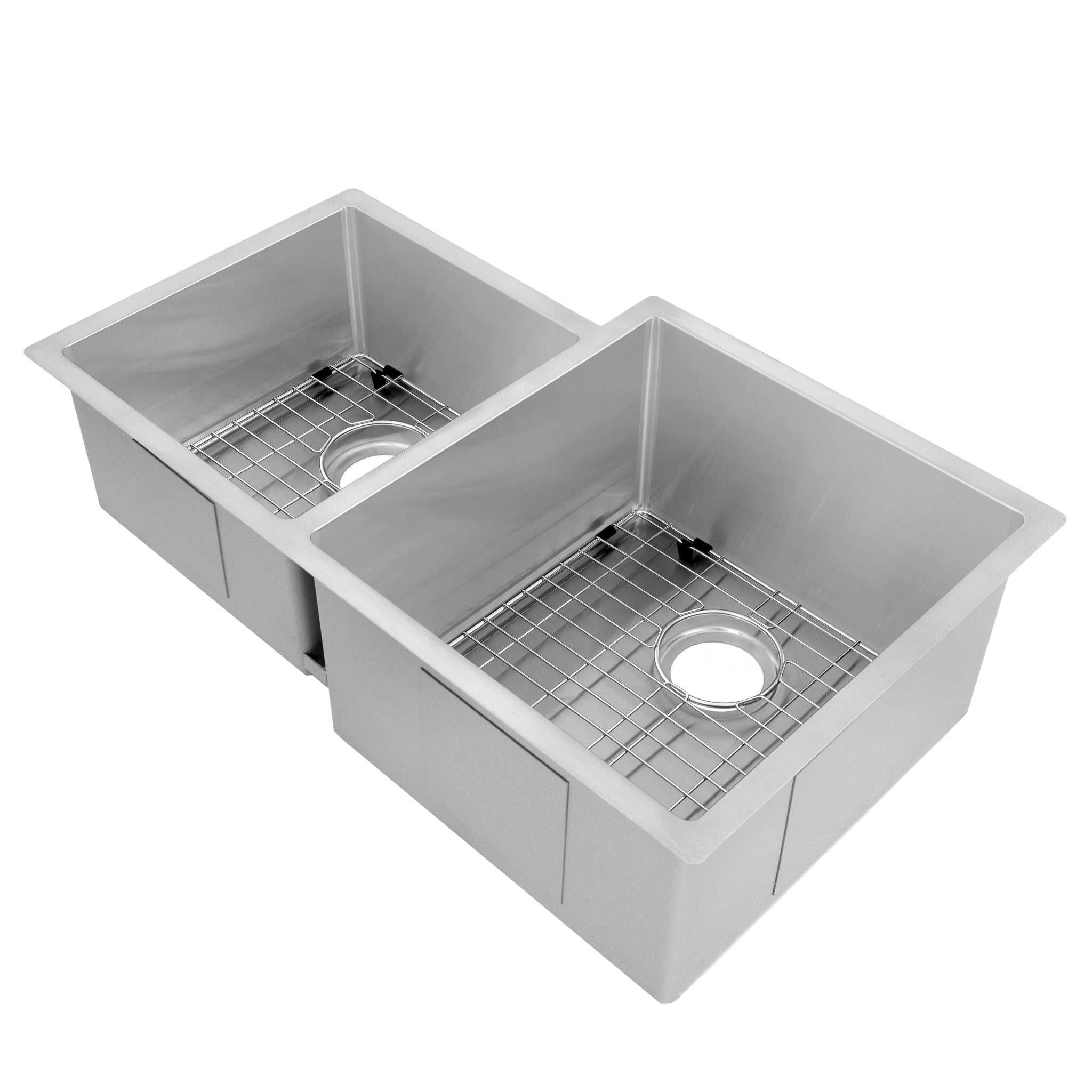 ZLINE Kitchen and Bath, ZLINE 32" Jackson Undermount Double Bowl Sink (SRDL), SRDL-32,
