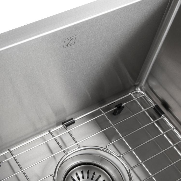 ZLINE Kitchen and Bath, ZLINE 33" Executive Series Undermount Double Bowls Sink (SR50D), SR50D-33,