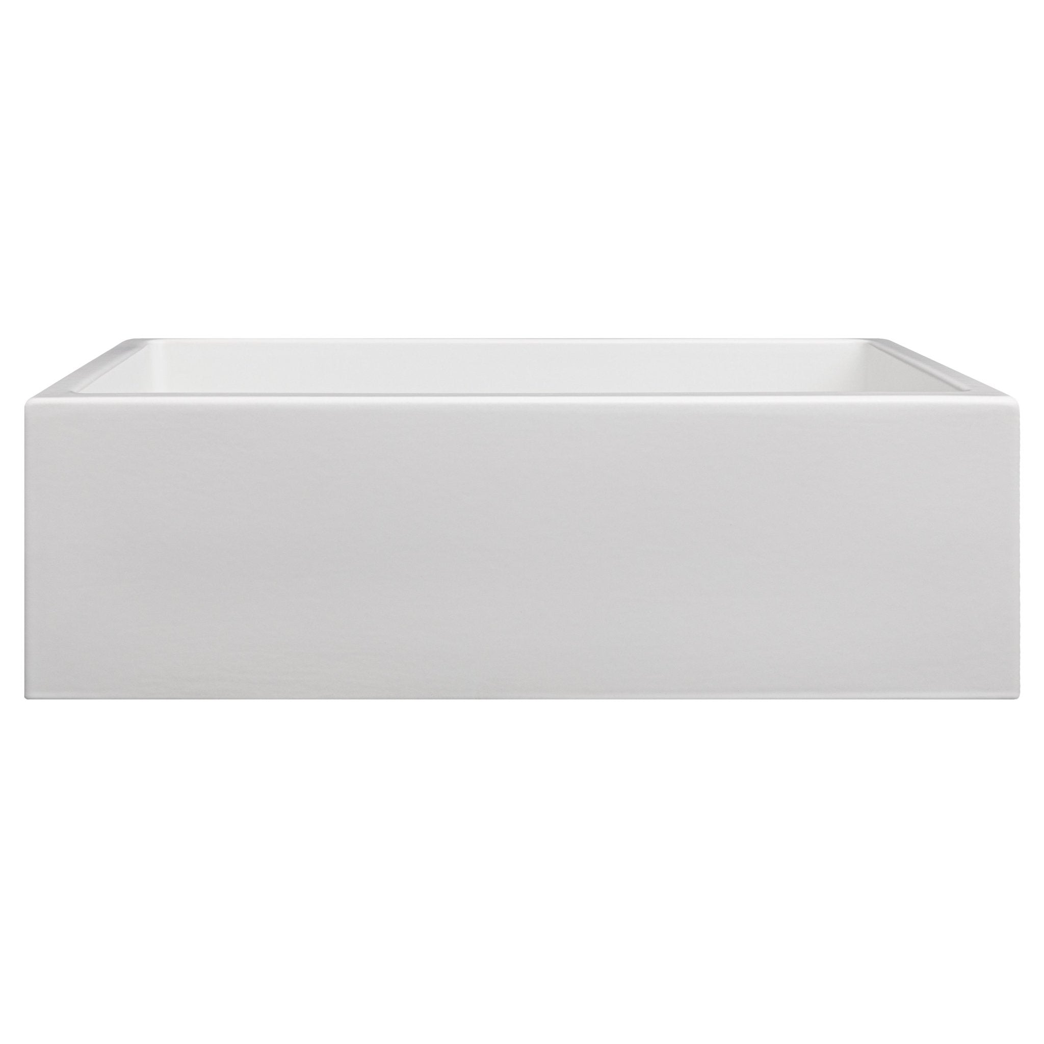 ZLINE Kitchen and Bath, ZLINE 33" Venice Farmhouse Reversible Fireclay Sink (FRC5131), FRC5131-WM-33,
