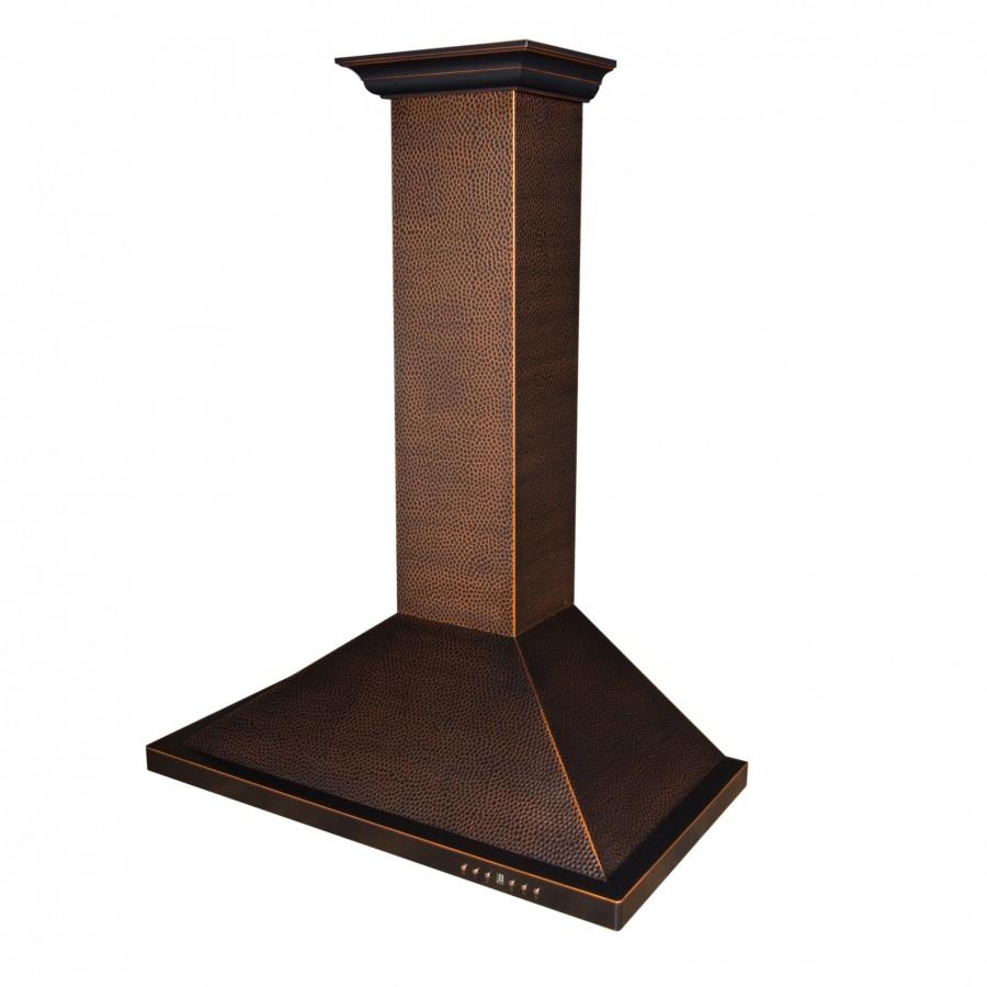 ZLINE Kitchen and Bath, ZLINE Designer Series Hand-Hammered Wall Mount Range Hood (8KBH), 8KBH-30,