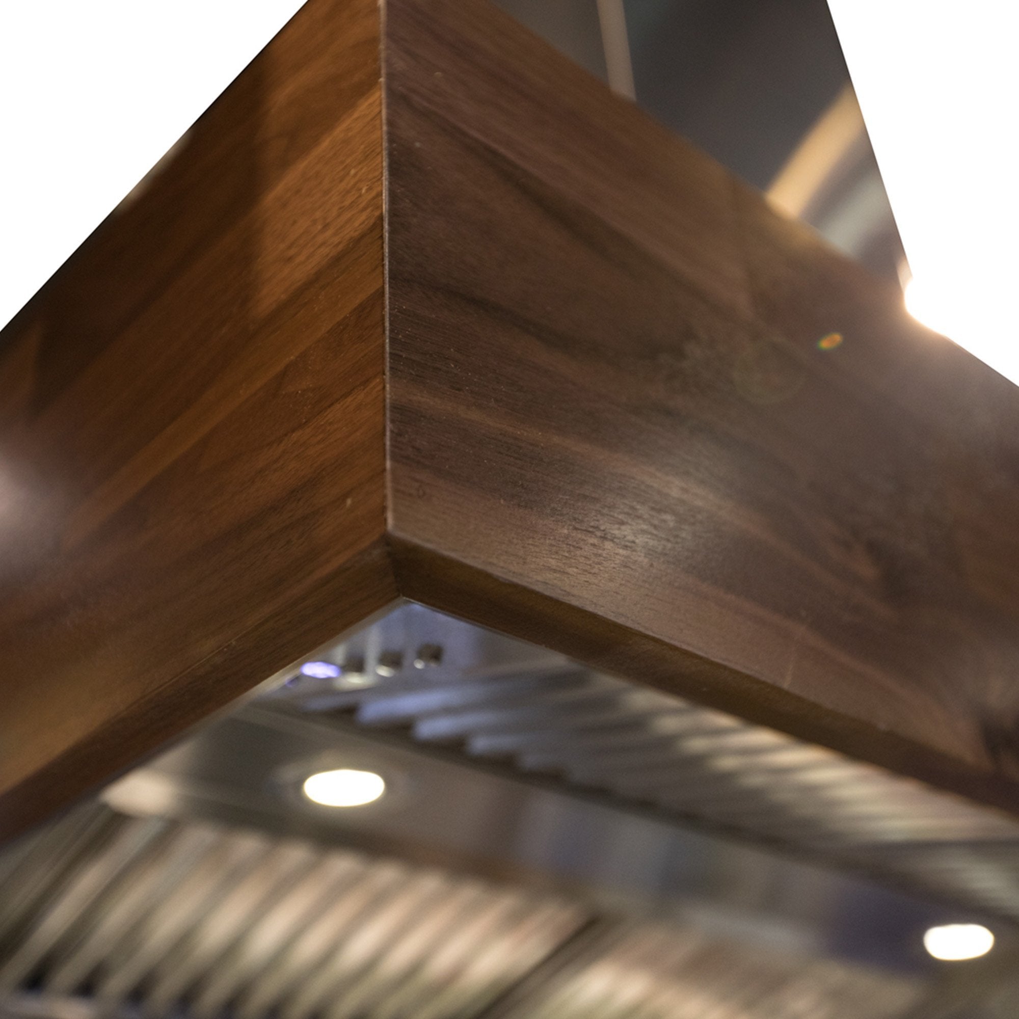 ZLINE Kitchen and Bath, ZLINE Designer Series Wooden Island Mount Range Hood in Butcher Block (681iW), 681iW-30, ZLINE Designer Wooden Island Mount Range Hood in Butcher Block (681iW)