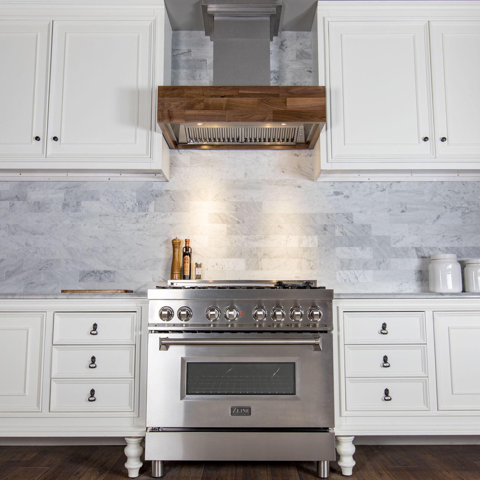 ZLINE Kitchen and Bath, ZLINE Designer Series Wooden Wall Mount Range Hood in Butcher Block - Includes Remote Blower (681W-RD), 681W-RD-30,