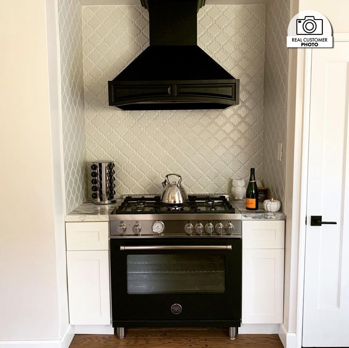 ZLINE Kitchen and Bath, ZLINE Wooden Wall Mount Range Hood In Black - Includes Remote Motor (321CC), 321CC-RD-30,