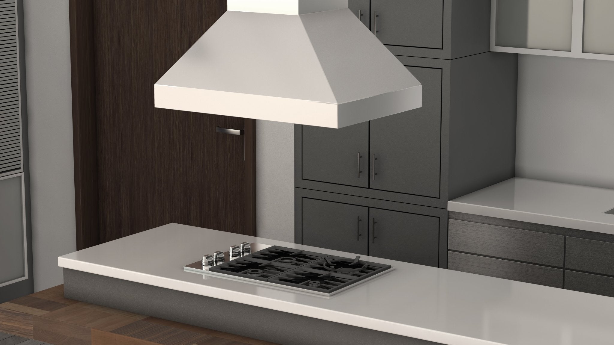ZLINE Kitchen and Bath, ZLINE Dual Remote Blower Island Mount Range Hood in Stainless Steel (597i-RD), 597i-RD-30, ZLINE Dual Remote Blower Island Range Hood in Stainless Steel (597i-RD)