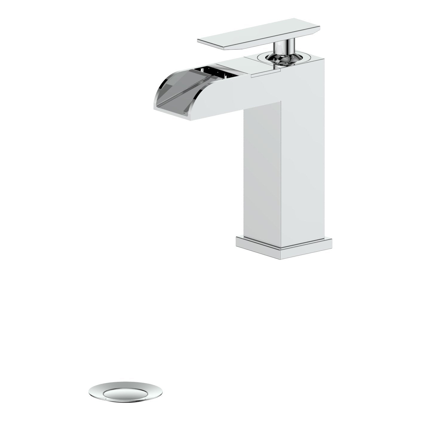 ZLINE Kitchen and Bath, ZLINE Homewood Bath Faucet in Chrome (HMD-BF-CH), HMD-BF-CH,