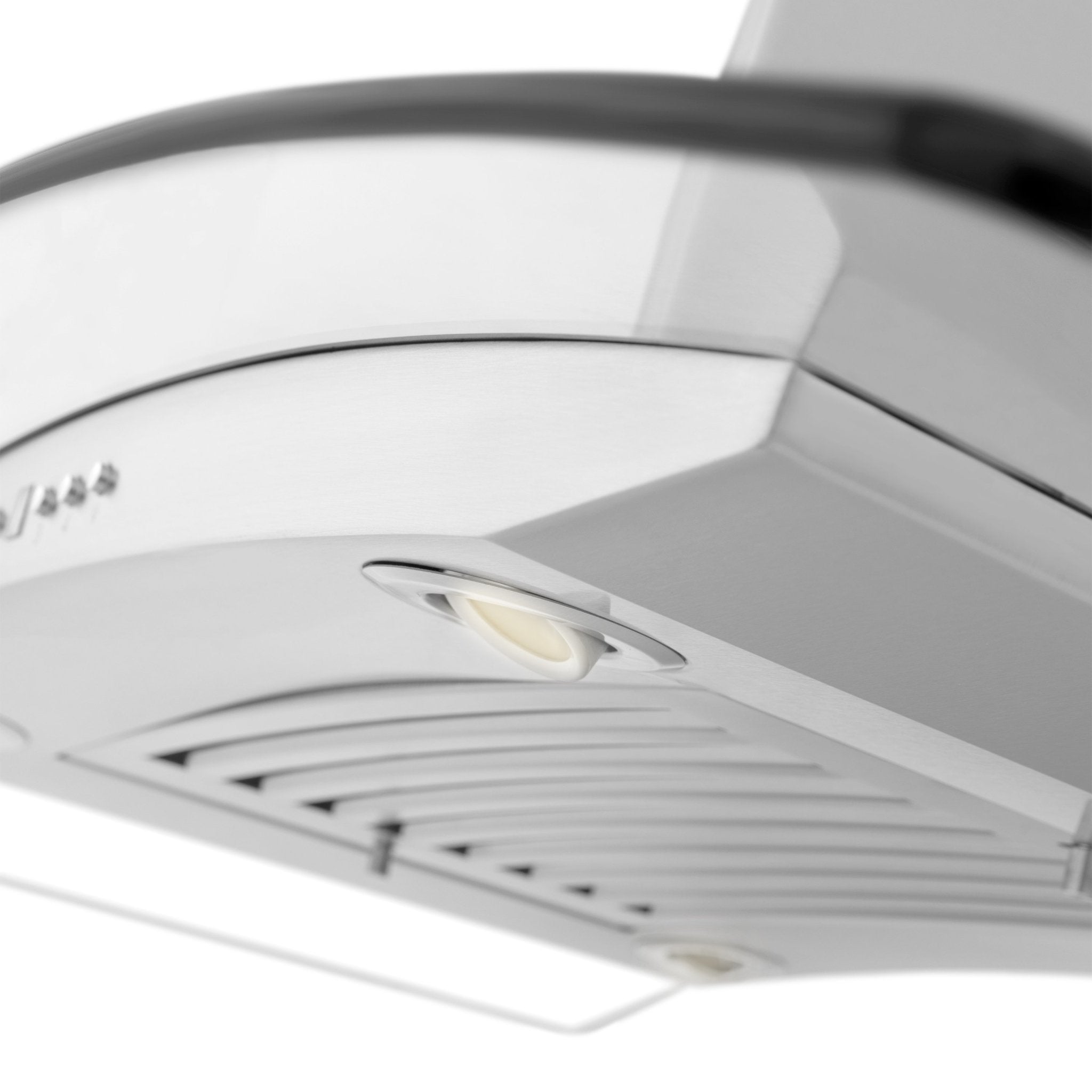 ZLINE Kitchen and Bath, ZLINE Island Mount Range Hood In Stainless Steel & Glass (GL14i), GL14i-30,
