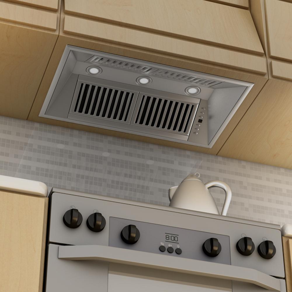 ZLINE Kitchen and Bath, ZLINE Outdoor Range Hood Insert In Stainless Steel (721-304), 721-304-34,