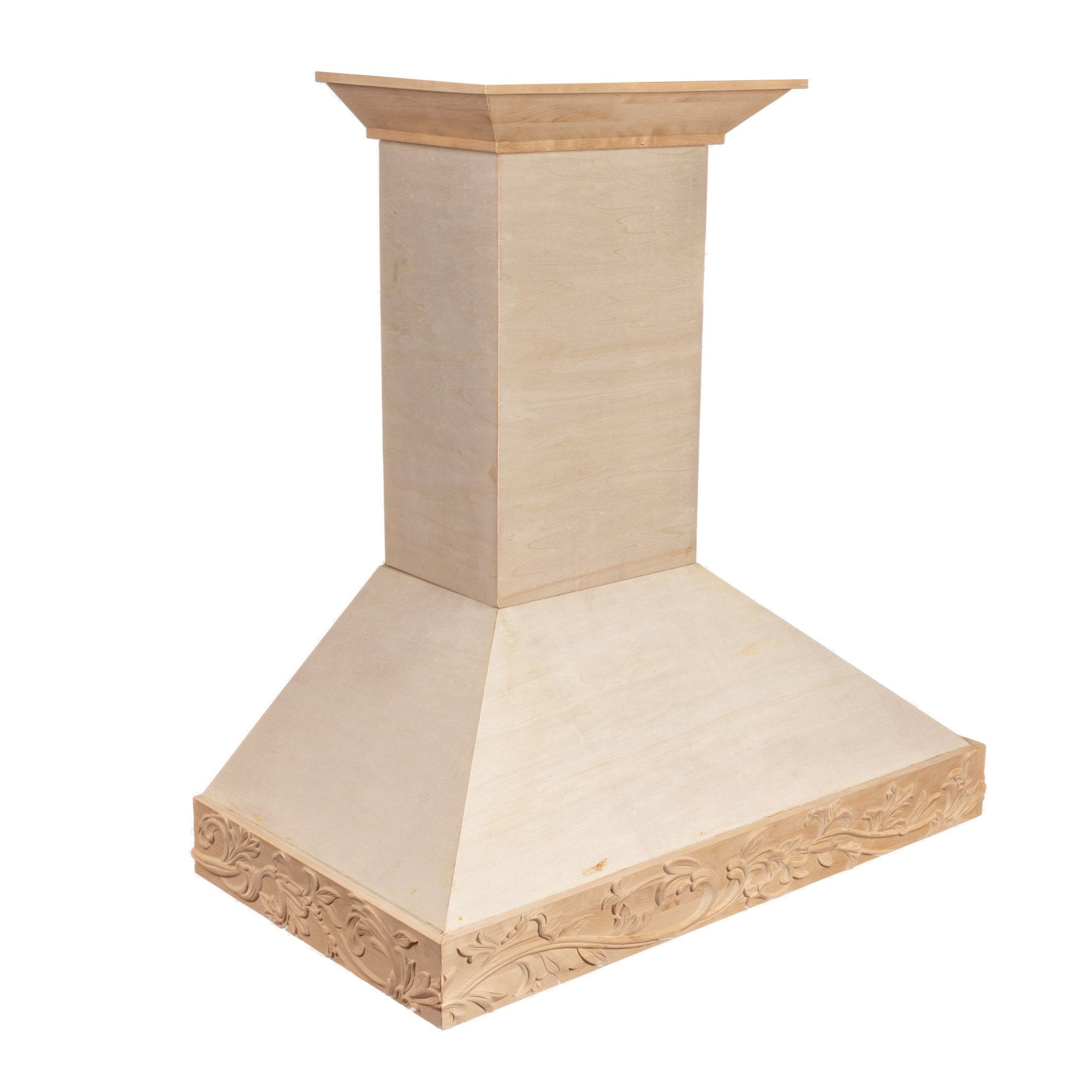 ZLINE Kitchen and Bath, ZLINE Unfinished Wooden Wall Mount Range Hood - Includes Motor (KBUFC), KBUFC-30,