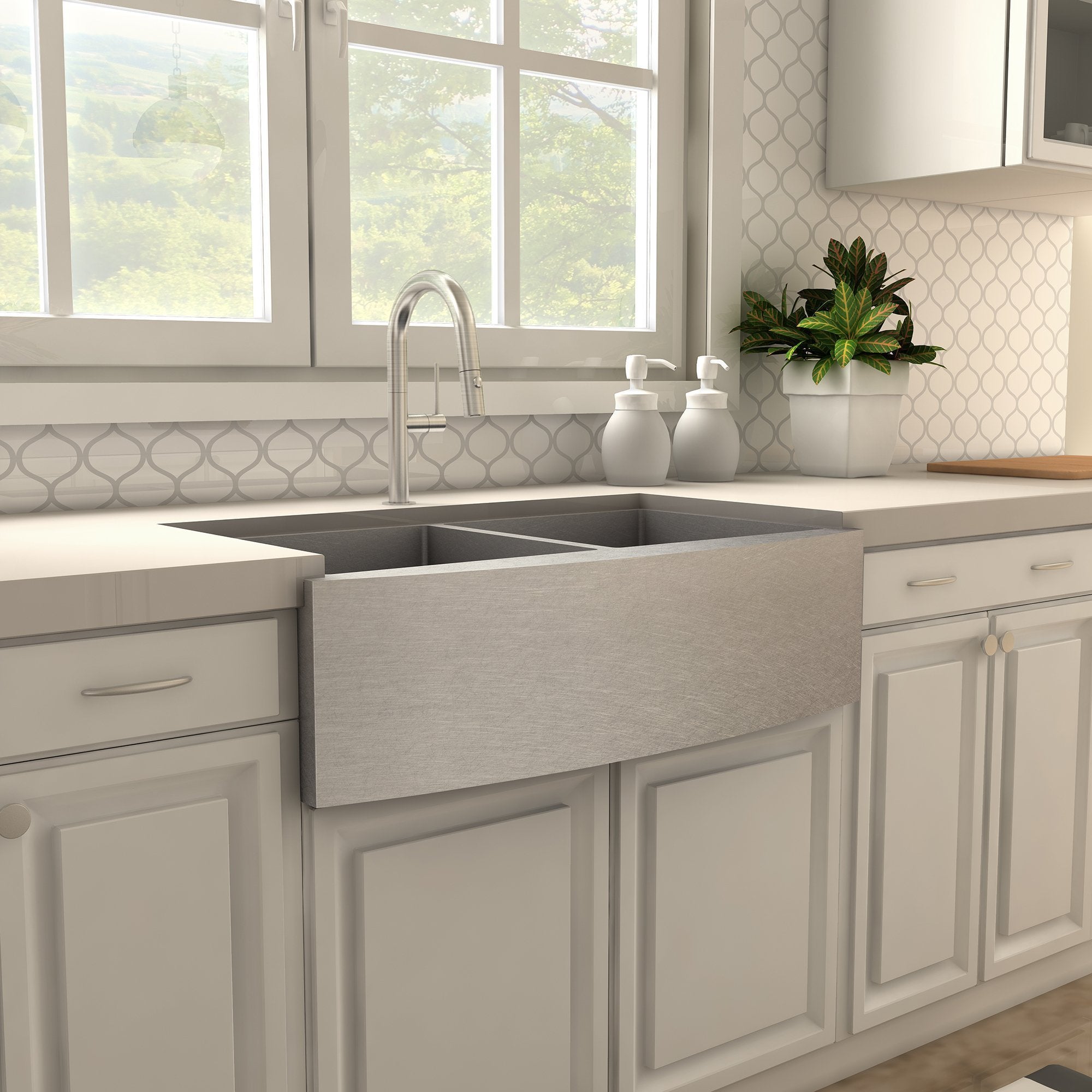 ZLINE Kitchen and Bath, ZLINE Voltaire Kitchen Faucet (VLT-KF), VLT-KF-BN,