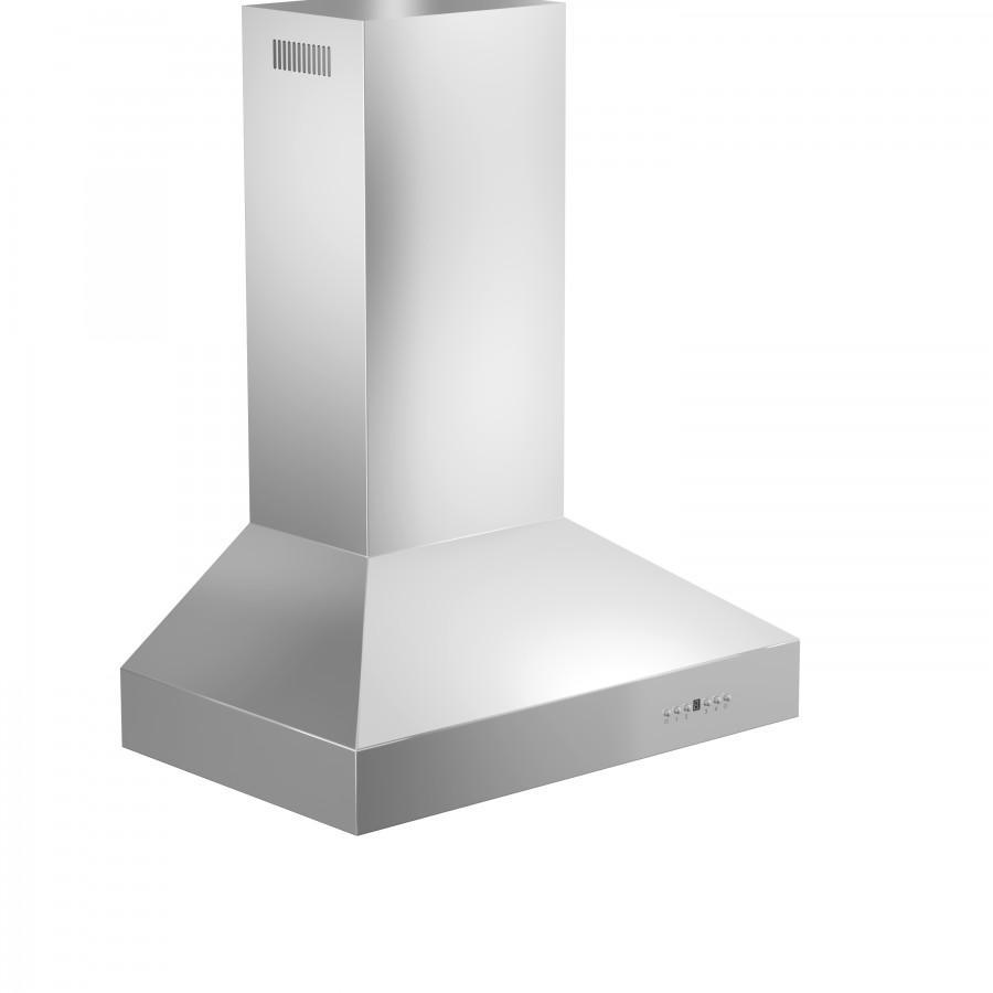 ZLINE Kitchen and Bath, ZLINE Wall Mount Range Hood in Stainless Steel - Includes Remote Blower (697-RD), 697-RD-30,