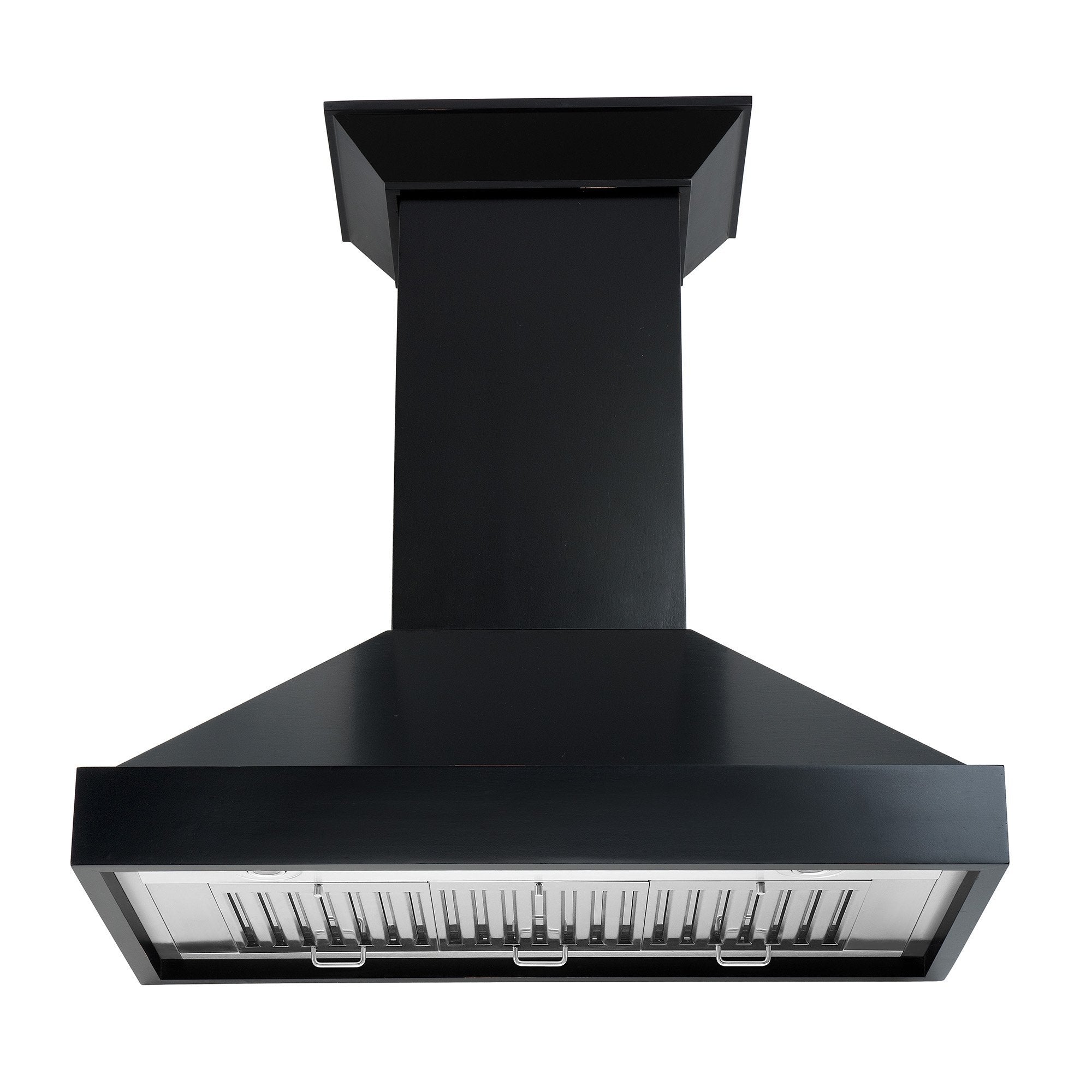 ZLINE Kitchen and Bath, ZLINE Wooden Wall Mount Range Hood in Black - Includes Remote Motor (KBCC), KBCC-RD-30,